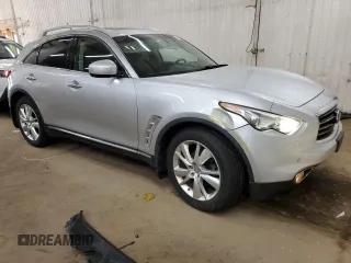 2012 Infiniti FX with VIN JN8AS1MW2CM153273, listed as a Copart auction lot 49504415 with 134,649 mi miles and Salvage Title. Bid and sale history available at carsss.com. Image 4.