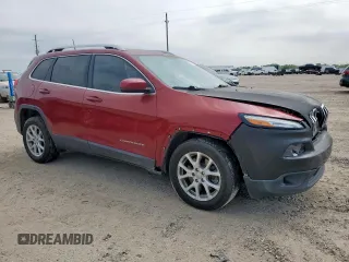 2017 Jeep Cherokee Latitude with VIN 1C4PJLCB5HW666869, listed as a Copart auction lot 57664235 with 34,501 mi miles and Salvage title. Bid and sale history available at DreamBid. Image 4.