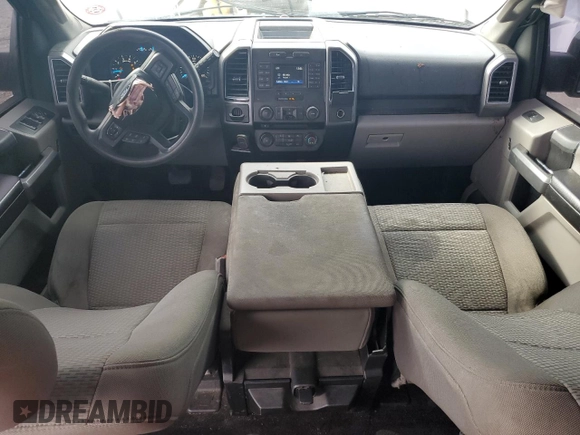 2017 Ford F-150 XL с VIN 1FTEW1CF8HFB34872, выставлен на аукционе Copart как лот 51621285 с пробегом 129 414 миль миль и Списание • Salvage title. История ставок и продаж доступна на DreamBid. Изображение 8.