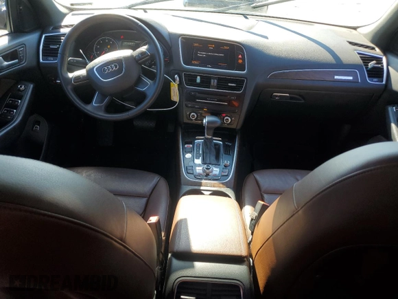 2014 Audi Q5 Premium Plus with VIN WA1LFAFP9EA032821, listed as a Copart auction lot 44739385 with 118,566 mi miles and Salvage title. Bid and sale history available at DreamBid. Image 8.
