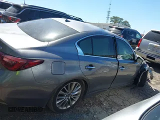 2018 Infiniti Q50 3.0t Luxe with VIN JN1EV7AR7JM434233, listed as a IAAI auction lot 41850208 with 75,610 mi miles. Bid and sale history available at carsss.com. Image 13.