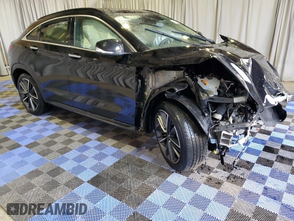 2024 Infiniti QX55 Luxe with VIN 3PCAJ5JR0RF106460, listed as a Copart auction lot 79958784 with 19,038 mi miles and Non Repairable. Bid and sale history available at DreamBid. Image 4.