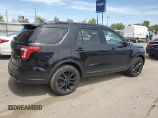 2018 Ford Explorer XLT z VIN 1FM5K8DH8JGB55978, wystawiony jako Copart lot #55089785 z przebiegiem 39 247 mil mil oraz Szkoda całkowita • Salvage title. Historia ofert i sprzedaży dostępna na DreamBid. Obrazek 3.