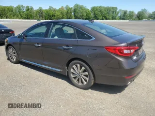 2016 Hyundai Sonata Sport with VIN 5NPE34AF7GH373850, listed as a Copart auction lot 54975115 with 160,303 mi miles and Clean Title. Bid and sale history available at DreamBid. Image 2.