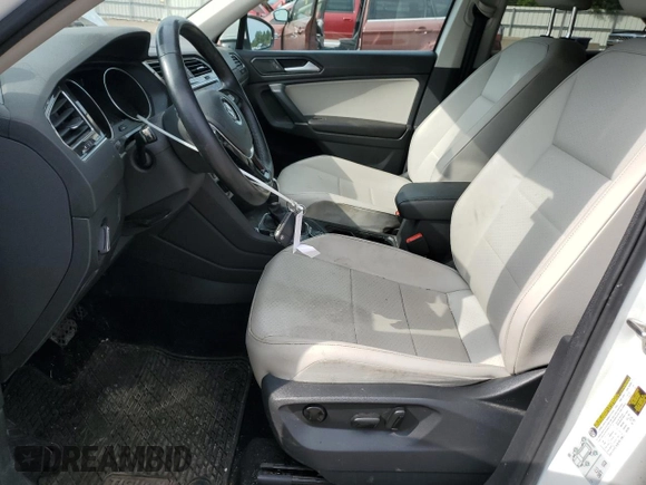 2018 Volkswagen Tiguan SEL with VIN 3VV2B7AX5JM161449, listed as a Copart auction lot 59318875 with 73,343 mi miles and Salvage title. Bid and sale history available at DreamBid. Image 7.