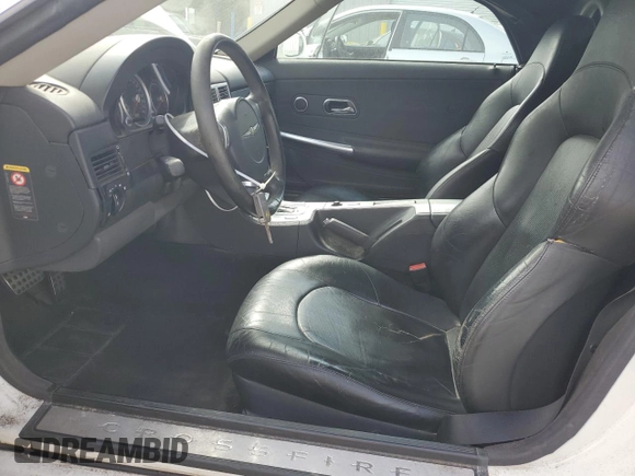 2005 Chrysler Crossfire Limited with VIN 1C3AN65L35X046887, listed as a Copart auction lot 55347975 with 155,037 mi miles and Clean Title. Bid and sale history available at DreamBid. Image 7.