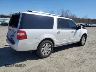2012 Ford Expedition Max Limited with VIN 1FMJK1K54CEF17429, listed as a Copart auction lot 53512715 with 215,524 mi miles and Clean Title. Bid and sale history available at DreamBid. Image 3.