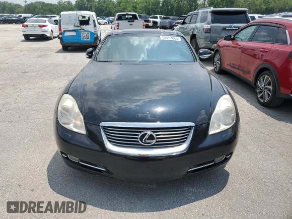 2006 Lexus SC 430 with VIN JTHFN48Y869009237, listed as a Copart auction lot 59253885 with 149,087 mi miles and Salvage title. Bid and sale history available at DreamBid. Image 5.