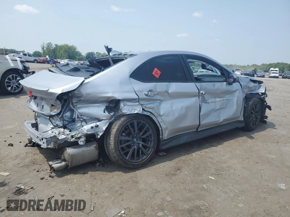 2024 Subaru WRX Premium with VIN JF1VBAH63R9812972, listed as a Copart auction lot 59291835 with 12,621 mi miles and Salvage title. Bid and sale history available at DreamBid. Image 3.
