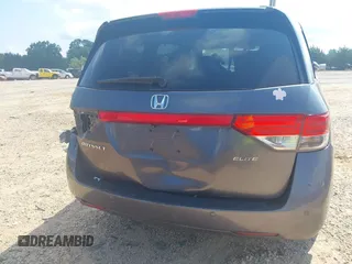 2015 Honda Odyssey Touring Elite with VIN 5FNRL5H95FB127156, listed as a IAAI auction lot 42618059 with 160,074 mi miles and . Bid and sale history available at DreamBid. Image 16.