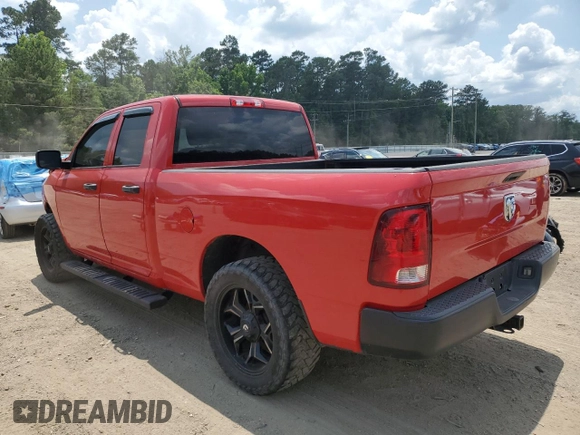 2020 Ram 1500 Tradesman with VIN 1C6RR6FG0LS121437, listed as a Copart auction lot 59669285 with 67,389 mi miles and Salvage title. Bid and sale history available at DreamBid. Image 2.