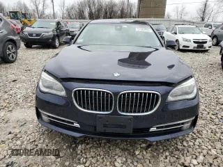 2015 BMW 7 Series 750Li xDrive with VIN WBAYF8C5XFD654218, listed as a Copart auction lot 51364905 with 181,537 mi miles and Clean title. Bid and sale history available at DreamBid. Image 5.