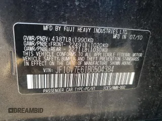 2011 Subaru Impreza Sedan WRX WRX with VIN JF1GV7E61BG504384, listed as a Copart auction lot 87885215 with 132,619 mi miles and Salvage Title. Bid and sale history available at carsss.com. Image 12.