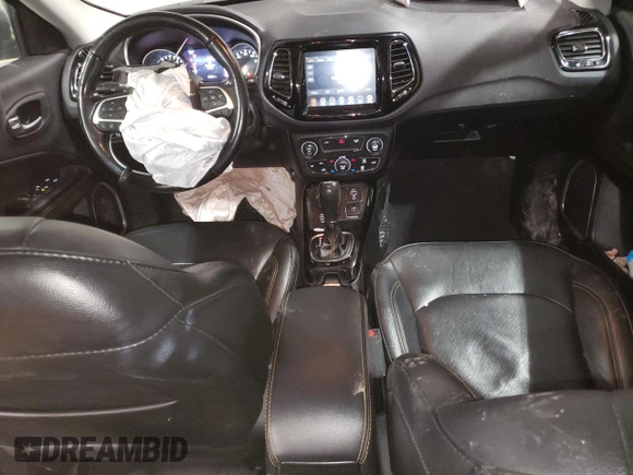 2020 Jeep Compass Limited with VIN 3C4NJDCB5LT208633, listed as a Copart auction lot 46477295 with 77,113 mi miles and Salvage Title. Bid and sale history available at carsss.com. Image 8.
