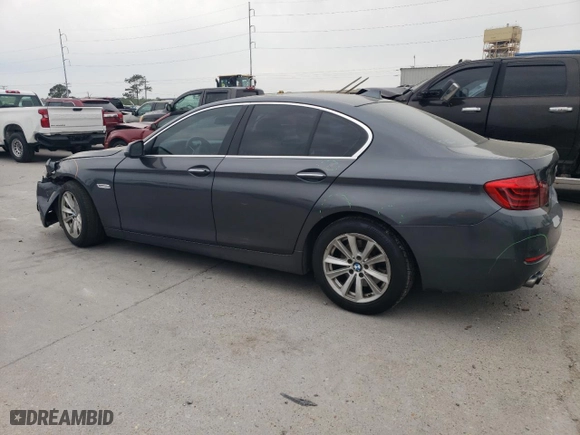 2016 BMW 5 Series 528i with VIN WBA5A5C52GD529425, listed as a Copart auction lot 51004605 with 140,981 mi miles and Salvage Title. Bid and sale history available at carsss.com. Image 2.