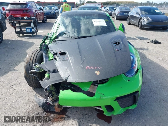 2019 Porsche 911 GT3 RS with VIN WP0AF2A94KS164340, listed as a IAAI auction lot 41319442 with 10,881 mi miles and . Bid and sale history available at DreamBid. Image 12.
