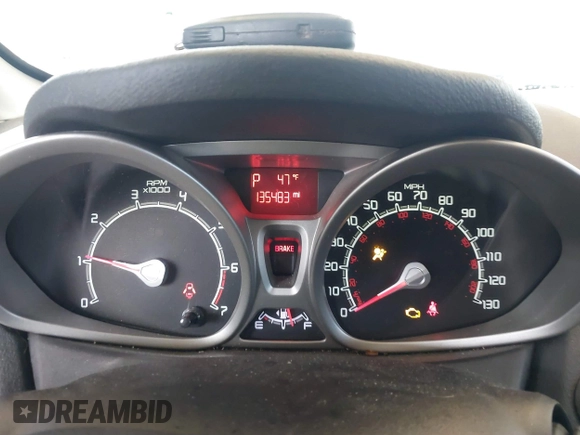 2011 Ford Fiesta SES with VIN 3FADP4FJ7BM127600, listed as a IAAI auction lot 41657170 with 135,483 mi miles. Bid and sale history available at carsss.com. Image 7.