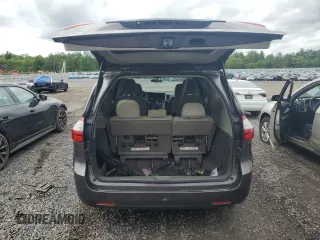 2016 Toyota Sienna L with VIN 5TDZK3DC4GS709089, listed as a Copart auction lot 58990195 with 153,182 mi miles and Salvage title. Bid and sale history available at DreamBid. Image 6.