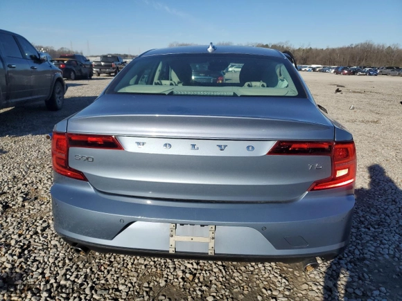 2019 Volvo S90 Momentum with VIN LVY102AK9KP088503, listed as a Copart auction lot 47652735 with 50,700 mi miles and Salvage Title. Bid and sale history available at carsss.com. Image 6.