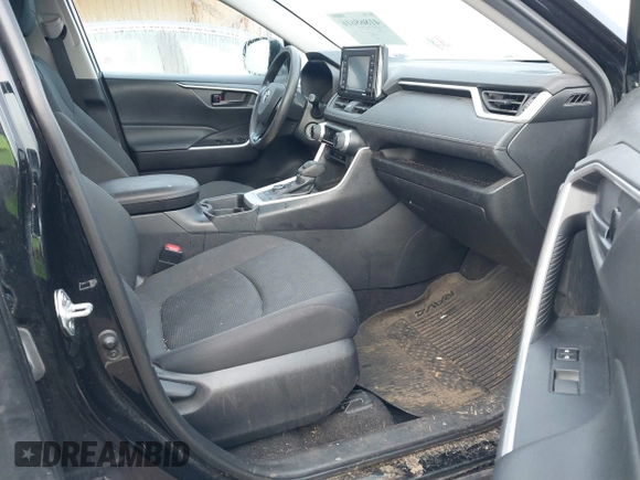 2021 Toyota RAV4 Hybrid LE with VIN 4T3M6RFV8MU028461, listed as a IAAI auction lot 41868616 with 80,233 mi miles. Bid and sale history available at carsss.com. Image 5.