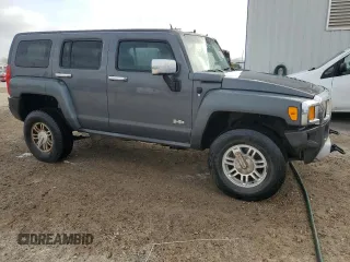 2008 Hummer H3 SUV Luxury with VIN 5GTEN13E388108462, listed as a Copart auction lot 45057225 with 240,946 mi miles and Clean Title. Bid and sale history available at carsss.com. Image 4.