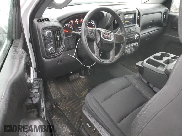 2024 GMC Sierra 1500 with VIN 3GTNUAED0RG333478, listed as a Copart auction lot 86540664 with 7,339 mi miles and Salvage Title. Bid and sale history available at DreamBid. Image 8.