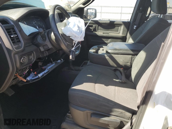 2022 Ram 2500 Tradesman with VIN 3C6UR5CJ9NG282335, listed as a Copart auction lot 46089775 with 58,164 mi miles and Salvage title. Bid and sale history available at DreamBid. Image 7.