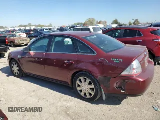 2008 Ford Taurus Limited with VIN 1FAHP25W28G179996, listed as a Copart auction lot 75977554 with 93,077 mi miles and Salvage Title. Bid and sale history available at carsss.com. Image 2.