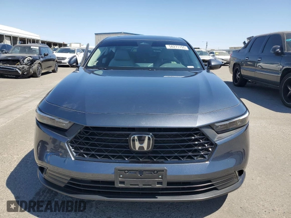 2024 Honda Accord EX with VIN 1HGCY1F36RA083133, listed as a Copart auction lot 58271195 with 5,772 mi miles and Salvage title. Bid and sale history available at DreamBid. Image 5.