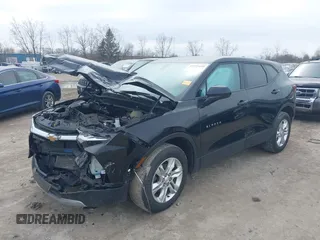 2021 Chevrolet Blazer LT with VIN 3GNKBBRA7MS585269, listed as a IAAI auction lot 41999440 with 59,506 mi miles and . Bid and sale history available at DreamBid. Image 17.