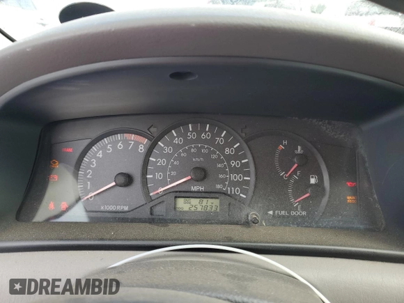 2007 Toyota Corolla CE with VIN 1NXBR32E97Z931992, listed as a Copart auction lot 54585275 with 257,833 mi miles and Salvage Title. Bid and sale history available at DreamBid. Image 9.
