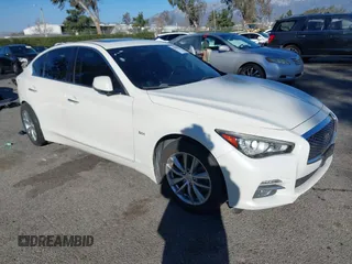 2016 Infiniti Q50 3.0t Premium with VIN JN1EV7AP8GM306395, listed as a IAAI auction lot 41300894 with 95,225 mi miles. Bid and sale history available at carsss.com. Image 1.