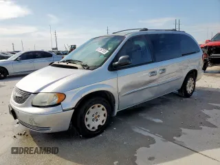 2002 Chrysler Town & Country LX with VIN 2C4GP44362R528575, listed as a Copart auction lot 51167155 with 164,111 mi miles and Salvage Title. Bid and sale history available at carsss.com. Image 1.