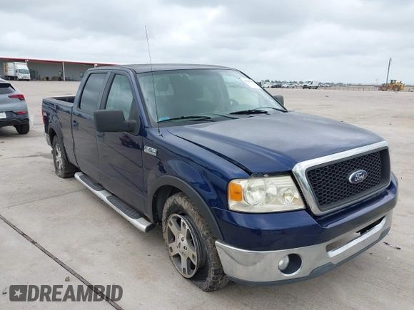 2008 Ford F-150 XLT with VIN 1FTPW12V88FA35583, listed as a IAAI auction lot 42182553 with 233,900 mi miles and . Bid and sale history available at DreamBid. Image 1.