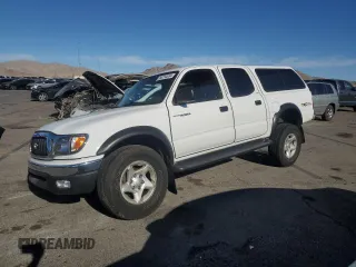 2002 Toyota Tacoma PreRunner with VIN 5TEGN92N52Z031633, listed as a Copart auction lot 86750534 with 161,327 mi miles and Salvage title. Bid and sale history available at DreamBid. Image 1.