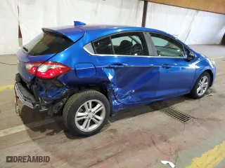 2017 Chevrolet Cruze LT with VIN 3G1BE6SM9HS520272, listed as a Copart auction lot 88207115 with 47,359 mi miles and Salvage Title. Bid and sale history available at carsss.com. Image 3.