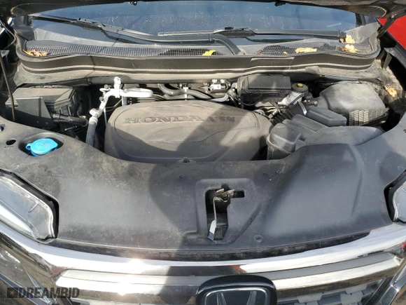 2020 Honda Ridgeline Black Edition with VIN 5FPYK3F87LB022134, listed as a Copart auction lot 82540434 with 36,662 mi miles and Salvage Title. Bid and sale history available at carsss.com. Image 12.