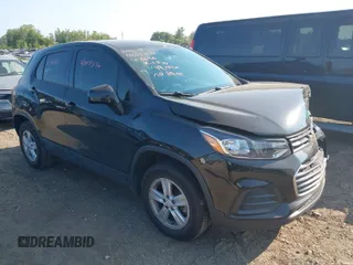 2020 Chevrolet Trax LS with VIN KL7CJNSB8LB016636, listed as a IAAI auction lot 40073176 with 49,089 mi miles. Bid and sale history available at carsss.com. Image 1.