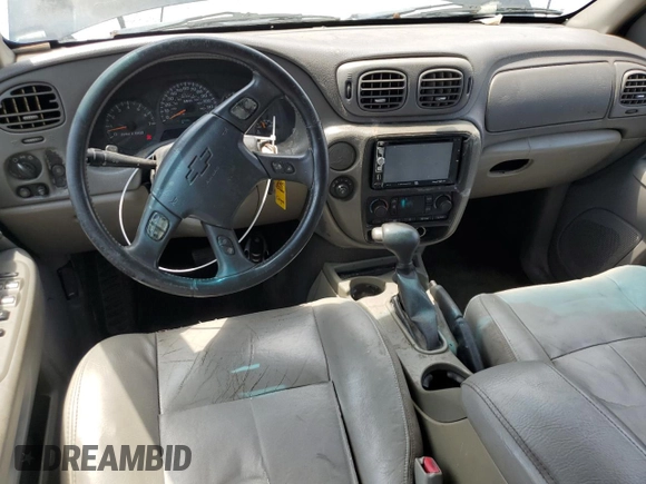 2006 Chevrolet TrailBlazer LS with VIN 1GNES16S666165532, listed as a Copart auction lot 53695985 with 160,155 mi miles and Salvage Title. Bid and sale history available at carsss.com. Image 8.