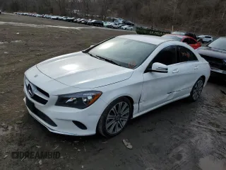 2018 Mercedes-Benz CLA 250 with VIN WDDSJ4EB1JN671050, listed as a Copart auction lot 41931784 with 66,515 mi miles and . Bid and sale history available at DreamBid. Image 1.