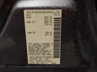2014 Nissan Altima S with VIN 1N4AL3AP5EN373687, listed as a IAAI auction lot 41788822 with 127,116 mi miles and . Bid and sale history available at carsss.com. Image 9.