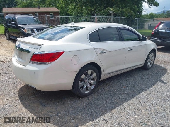 2013 Buick LaCrosse Premium 1 with VIN 1G4GF5E35DF318661, listed as a IAAI auction lot 42757734 with 259,103 mi miles and . Bid and sale history available at DreamBid. Image 4.