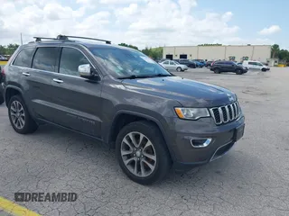 2018 Jeep Grand Cherokee Limited с VIN 1C4RJFBG2JC334970, выставлен на аукционе IAAI как лот 42346729 с пробегом 83 059 миль миль и . История ставок и продаж доступна на DreamBid. Изображение 1.