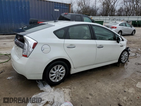 2012 Toyota Prius z VIN JTDKN3DP0C3023168, wystawiony jako Copart lot #52227235 z przebiegiem 79 950 mil mil oraz Czysty tytuł • Clean title. Historia ofert i sprzedaży dostępna na DreamBid. Obrazek 3.