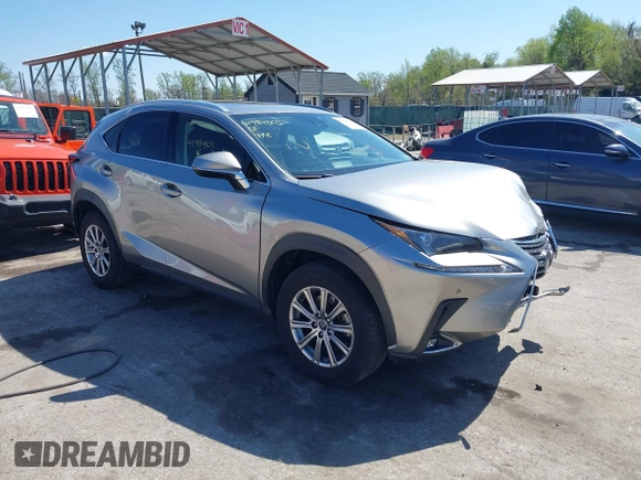 2021 Lexus NX 300 with VIN JTJDARDZ4M2259464, listed as a IAAI auction lot 41984305 with 26,505 mi miles and . Bid and sale history available at DreamBid. Image 1.