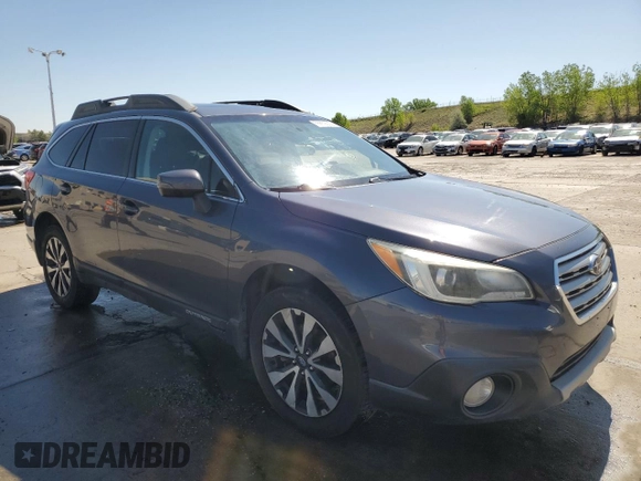 2015 Subaru Outback Limited z VIN 4S4BSENC1F3313824, wystawiony jako Copart lot #56659305 z przebiegiem 106 133 mil mil oraz Szkoda całkowita • Salvage title. Historia ofert i sprzedaży dostępna na DreamBid. Obrazek 4.