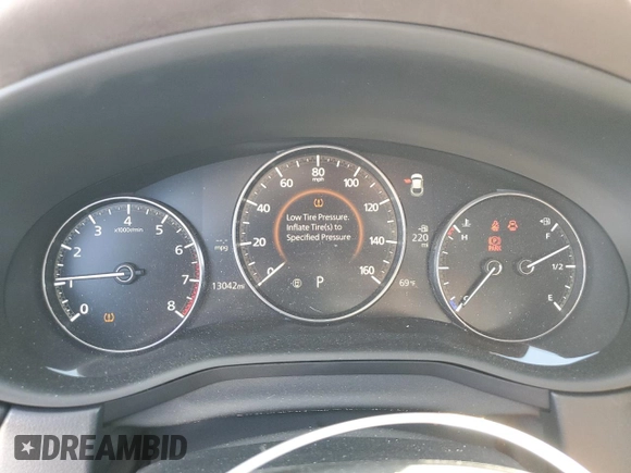 2020 Mazda CX-30 Premium with VIN 3MVDMAEM3LM107650, listed as a Copart auction lot 44573705 with 13,042 mi miles and Clean title. Bid and sale history available at DreamBid. Image 9.