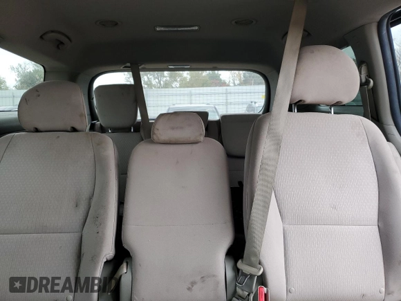 2017 Kia Sedona LX with VIN KNDMB5C15H6225424, listed as a Copart auction lot 43068985 with 187,442 mi miles and Clean Title. Bid and sale history available at carsss.com. Image 10.