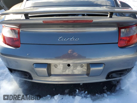 2007 Porsche 911 Turbo with VIN WP0AD299X7S785034, listed as a Copart auction lot 44736865 with 33,259 mi miles and Non Repairable. Bid and sale history available at DreamBid. Image 11.