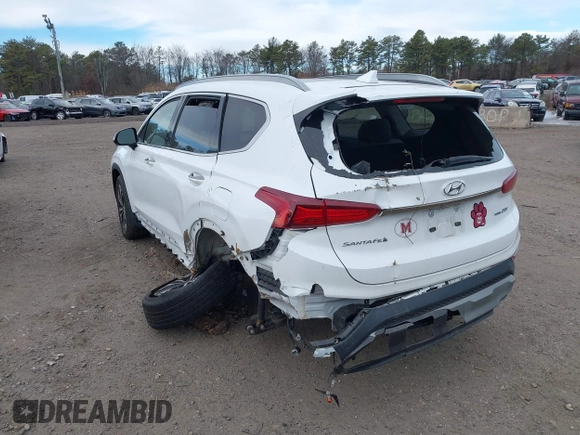 2020 Hyundai Santa Fe Limited with VIN 5NMS5CAA7LH148833, listed as a IAAI auction lot 41250252 with 59,429 mi miles. Bid and sale history available at carsss.com. Image 3.